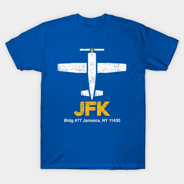 New York Airport T-Shirt by Venue Pin